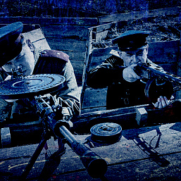 Ночь в блиндаже